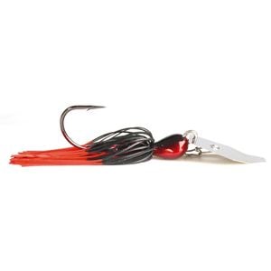 Zman 3/4oz Chatterbait Big Blade Skirted Jig Lure - Bloody Nightmare