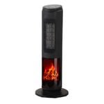 2000W Digital Ceramic Heater with Flame Effect