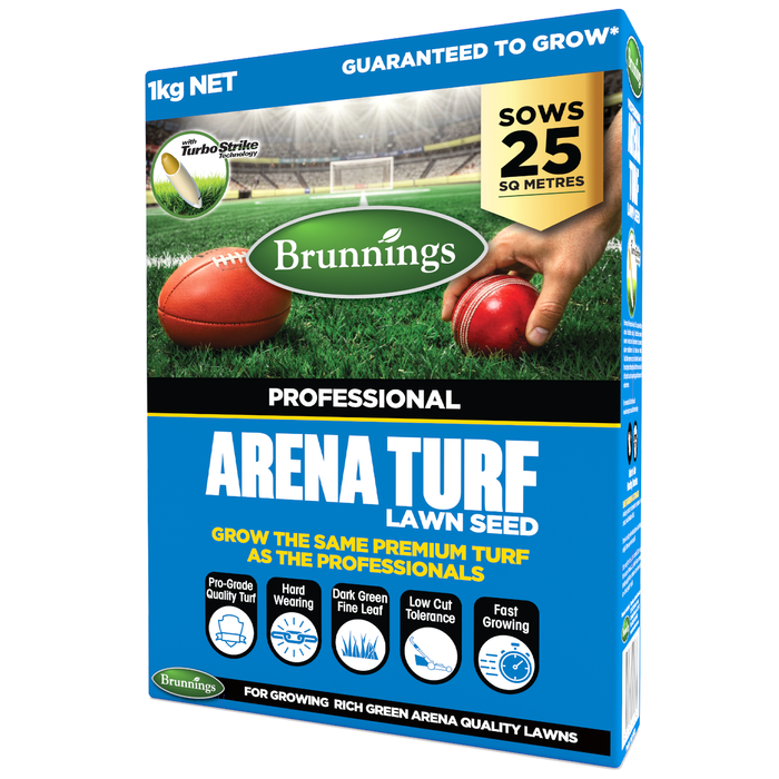 Brunnings 1kg Professional Arena Turf Lawn Seed