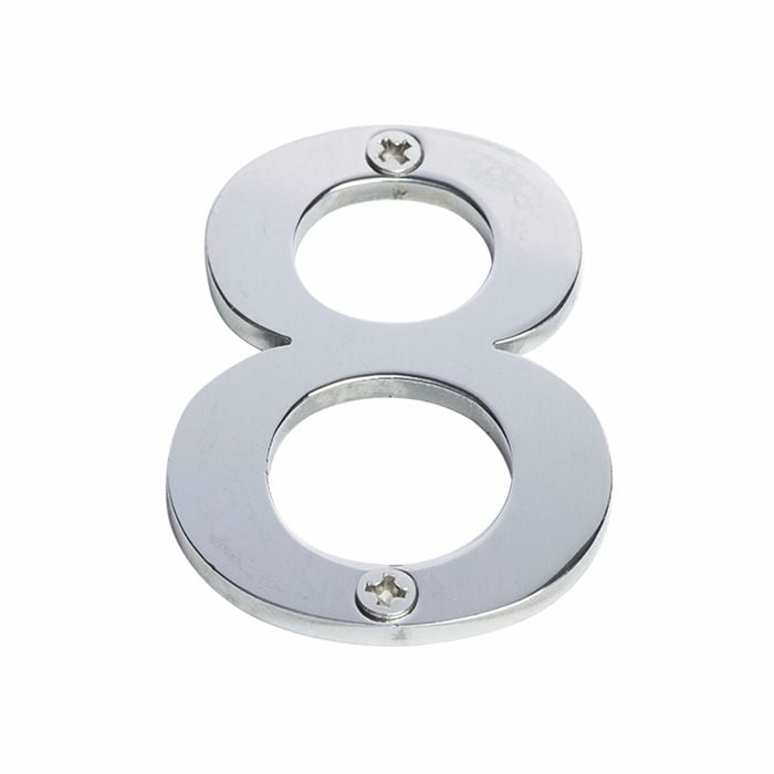 Sandleford 60mm Stainless Steel House Number 8