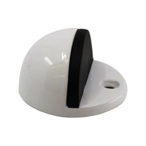 Adoored White Half Moon Cushion Door Stop