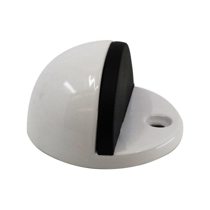 Adoored White Half Moon Cushion Door Stop