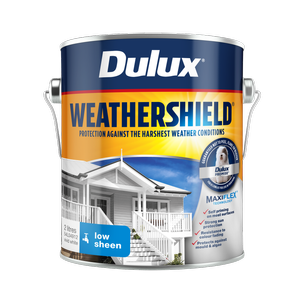 Dulux 2L Vivid White Gloss Weathershield Exterior Paint