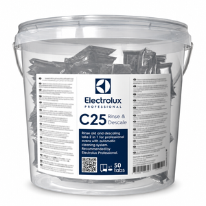 Electrolux Professional Oven/Stove C25 Rinse & Descaling Tablets 0S2394