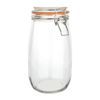 Vogue Clip Top Preserve Jar Glass Airtight Food Storage 1.5ltr