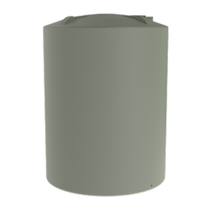 Melro Tanks 15000L Mist Green Tall Round 15250 Poly Water Tank