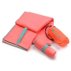 METEOR 42x55cm Pink Quick-Dry Microfiber Gym Towel