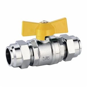Kinetic 20mm Chrome Gas Cock