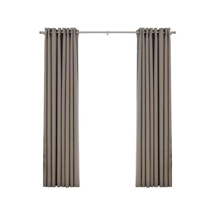Mollers 1400 x 2500mm Parchment Ashford Blockout Eyelet Curtain - 1 x Pack