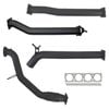 Ignite Exhausts Turbo Back For Ford Px Ranger 3.2l 3" No Cat With Diff Pipe 409 Stainless Steel