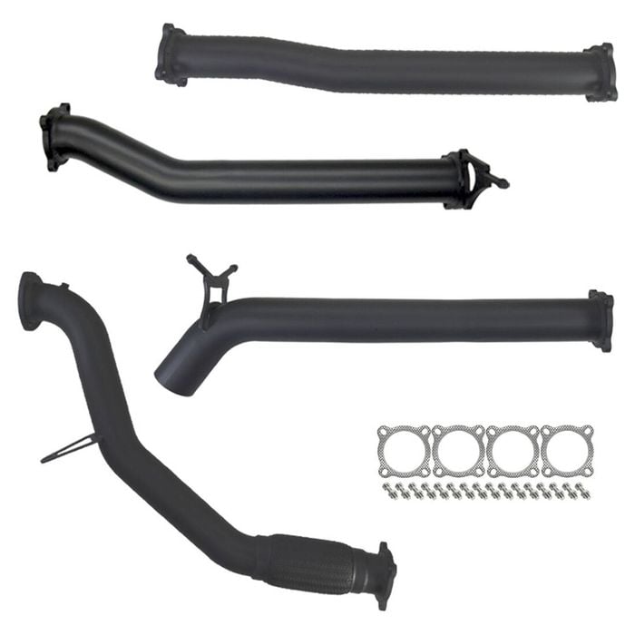Ignite Exhausts Turbo Back For Ford Px Ranger 3.2l 3" No Cat With Diff Pipe 409 Stainless Steel