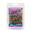 Zenith 6G - 18 x 40mm Needle Point Gold Passivated Plasterboard Screw - 100 Pack