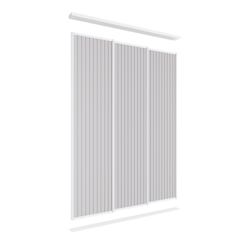 2400 x 1800mm 3 Door VJ Panel Package