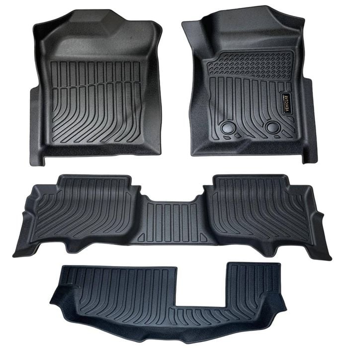 Vehiclab Ford  Everest - 2022 - 2025 - UB - 3D/5D All Weather Moulded Car Floor Mats