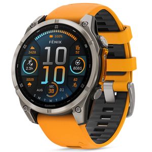 Garmin Fenix 8 Sapphire Watch - Orange 47mm