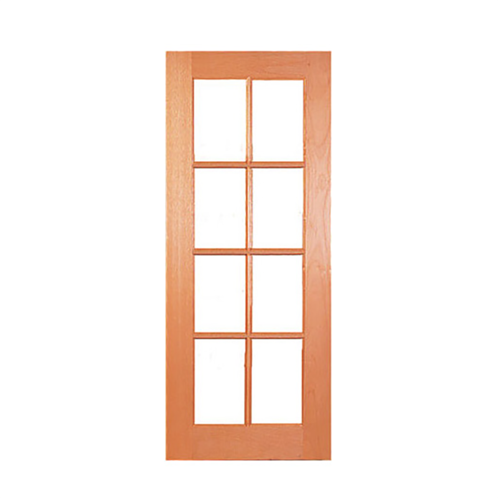 Woodcraft 2040 x 820 x 35mm Internal Door Half Lite Rain Safety Glass thumbnail 2