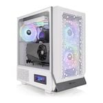 Thermaltake Ceres 300 Tempered Glass ARGB Mid Tower E-ATX Case - Snow Edition [CA-1Y2-00M6WN-00]
