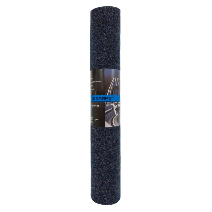 Matpro 1 x 3m Small PrePack Carpet Aqua Velour Dark Blue