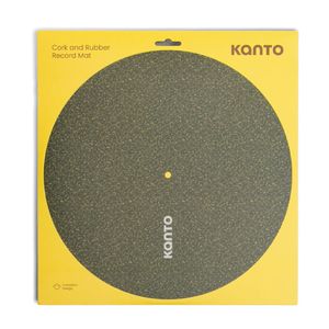 Kanto TT-CRM Anti-Static Cork and Rubber Turntable Mat