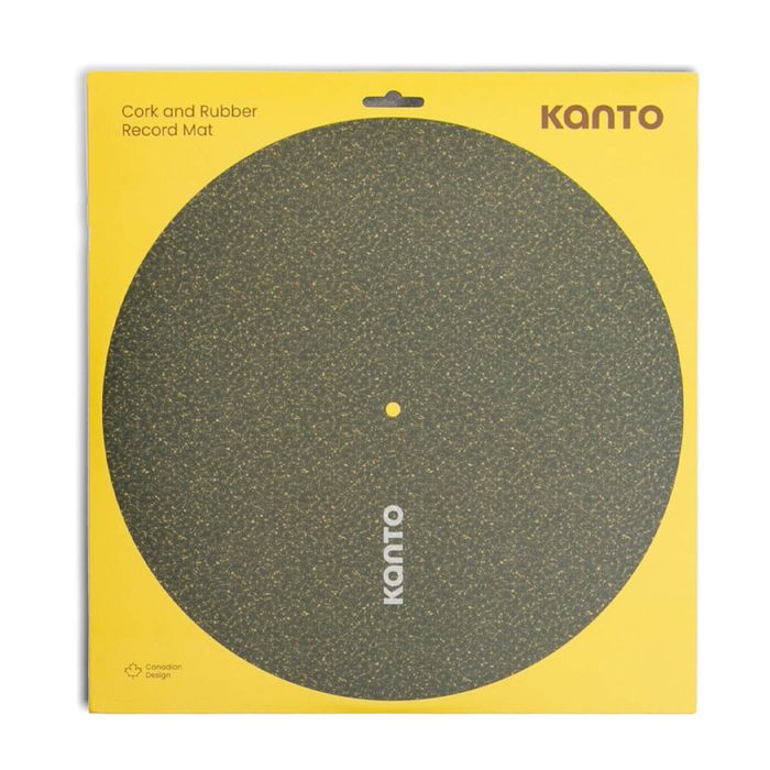 Kanto TT-CRM Anti-Static Cork and Rubber Turntable Mat