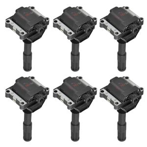 Set of 6 SWAN Ignition Coils for Alfa Romeo GT (937) GTA 2004-2012 3.2L