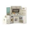 Costway Corner Kitchen Playset Kids Pretend Play Kitchen Kitchen Toy Set