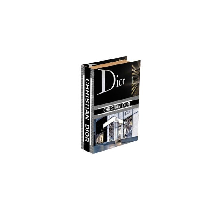 Elegant Collections Christian Medium Faux Décor Book Storage Box
