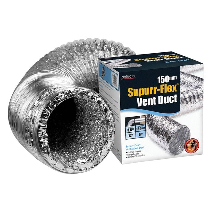 Deflecto Supurr-Flex Ducting 150mm