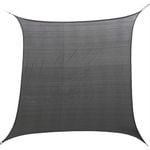Marquee 3m Charcoal Square Shade Sail