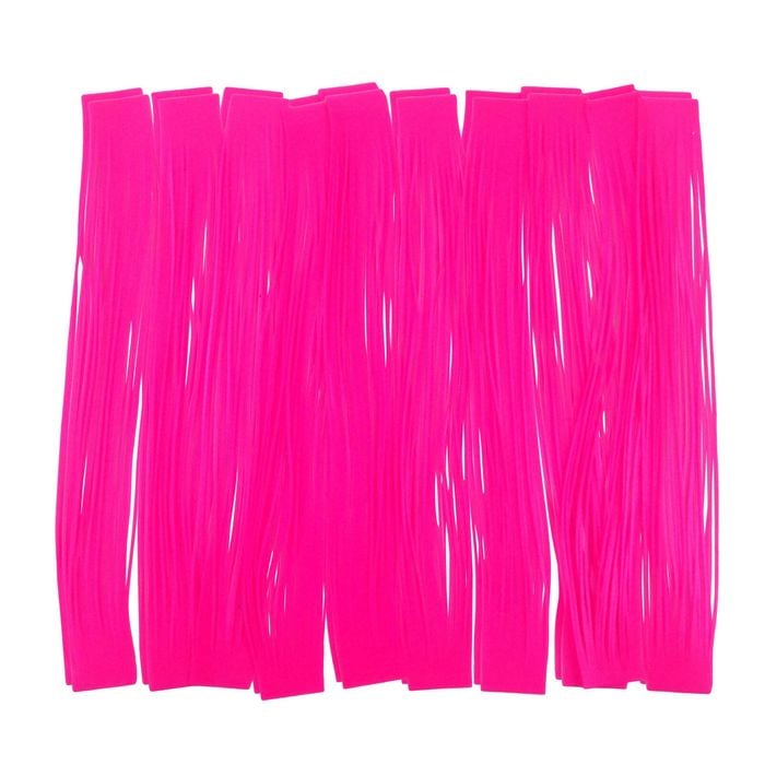 Artizan 22 Strand Silicon Skirting, Metallic Pink, Qty 20