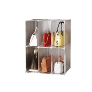 SOGA 2-Tier Multifunctional PP Plastic Bag Box