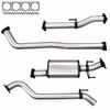 Ignite Exhausts Toyota 2026 Hilux 2.8L GUN Series 3" DPF-Back Exhaust With Muffler