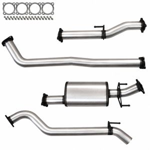 Ignite Exhausts Toyota 2026 Hilux 2.8L GUN Series 3" DPF-Back Exhaust With Muffler