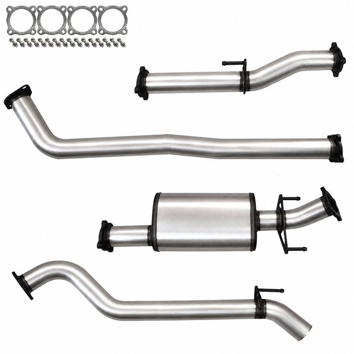 Ignite Exhausts Toyota 2026 Hilux 2.8L GUN Series 3" DPF-Back Exhaust With Muffler