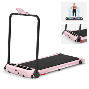 BLACK LORD Treadmill Walking Vibration Pad Foldable Incline Magnetic Remote Pink
