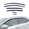 AUSGO Stainless Trim Weather Shields for Lexus RX Series RX350 /  RX350h / RX500h 2022-Onwards Weathershields Window Visors