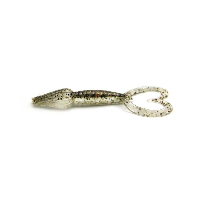 Keitech Little Spider 2" Scented Soft Plastic Fishing Lure 417T Gold Flash Minnow