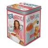 Nostalgic Art 7.5x9.5cm Tea Storage Tin Tealicious & Tearrific Container