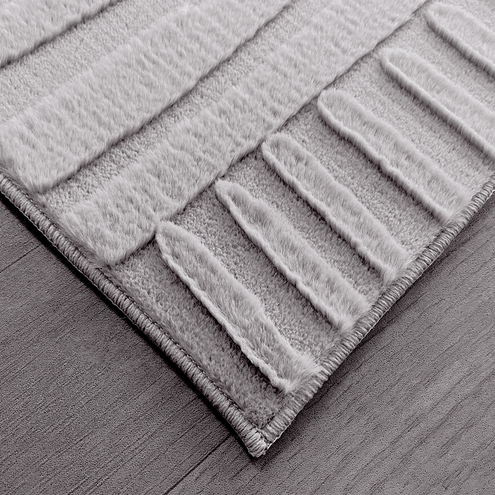 1.6 x 2.3m Ronni Bow Grey Rug