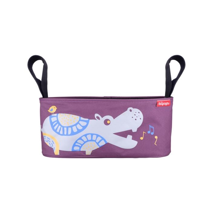 IBIYAYA Pet Pram Stroller Organiser Pouch - Hippo