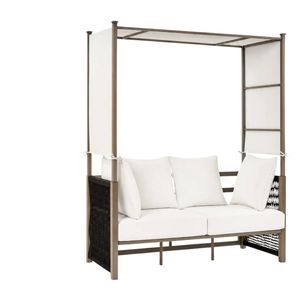 Steel Day Bed with Canopy