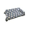CottonMore Slub PolyCotton Knitted Blanket Chrysanthemum Pattern Sofa Bed Leisure Throw Rug 180x230cm