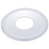 Kinetic 32mm White DWV Flat Cover Plate
