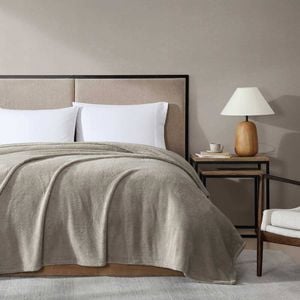 Ardor Boudoir Teddy Fleece Blanket - Natural