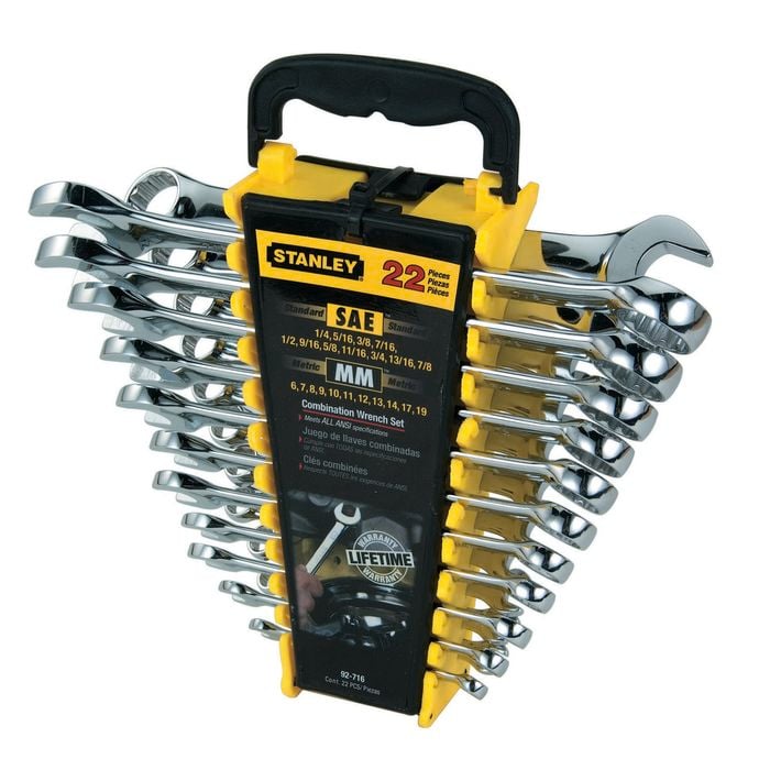 Stanley 22 Piece Metric / AF Spanner Set