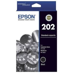 Epson Epson 202 Black Ink Cartridge Toner C13T02N192 Genuine Original