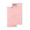 Goospery Bluemoon Diary case for iPhone 14 - Rose Gold