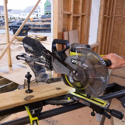 Ryobi cordless mitre saw bunnings sale