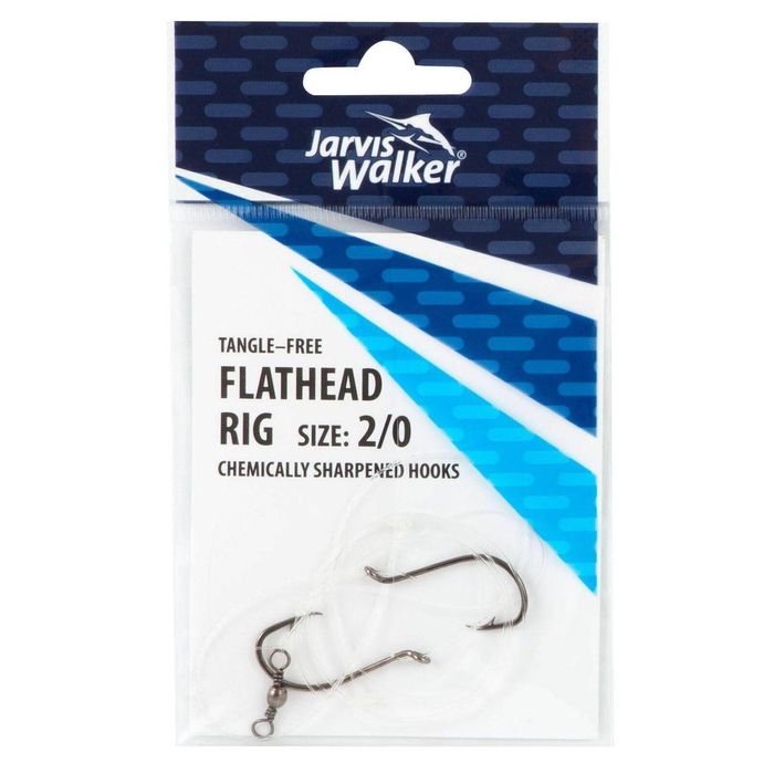 Jarvis Walker Flathead Rig Size 2/0 Unweighted