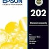 Epson Epson 202 Yellow Ink Cartridge Toner C13T02N492 Genuine Original